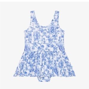 Posh Peanuts Briar Fairytale Toile Swim 5T